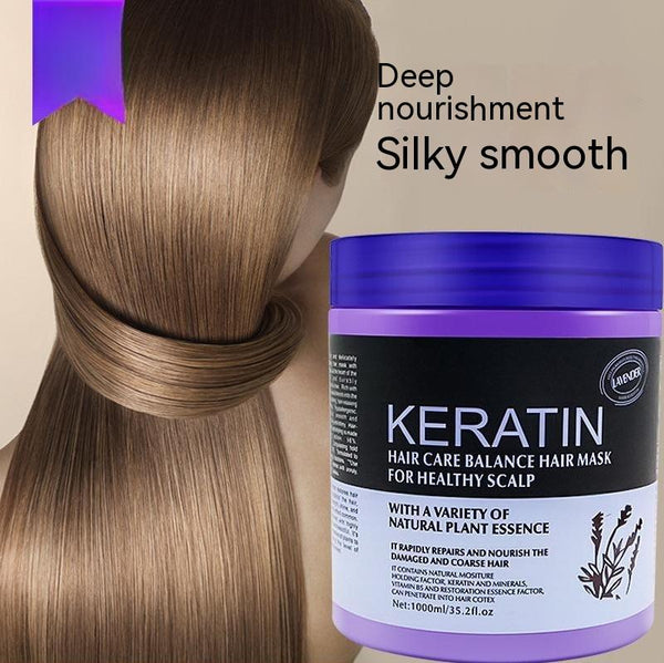 Lavender Non-Steamed Hair Care Nutrition Hair Mask Multi-Effect Repair Manic Soft Hair Treatment Ointment