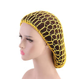 Ladies Hand Crocheted Drooping Hair Net, Hair Care Long Net Bag, Mesh Night Cap